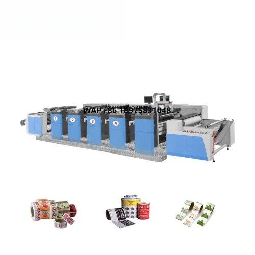 Macchina da stampa automatica smart letterpress/flexo per sacchetti di carta, etichette e cartoncini