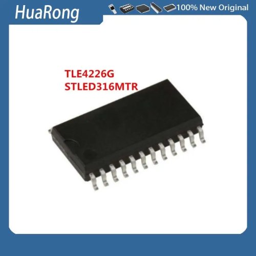 Pack 5 unidades IC TLE4226G / STLED316MTR em SOP-24/HSOP24 — driver LED