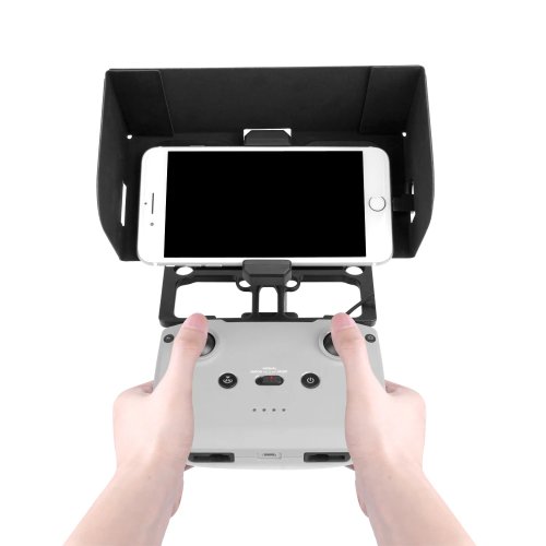 บังแดดพับได้สำหรับสมาร์ทโฟน — ใช้กับรีโมท DJI Mavic Air 2 และ Mavic Mini