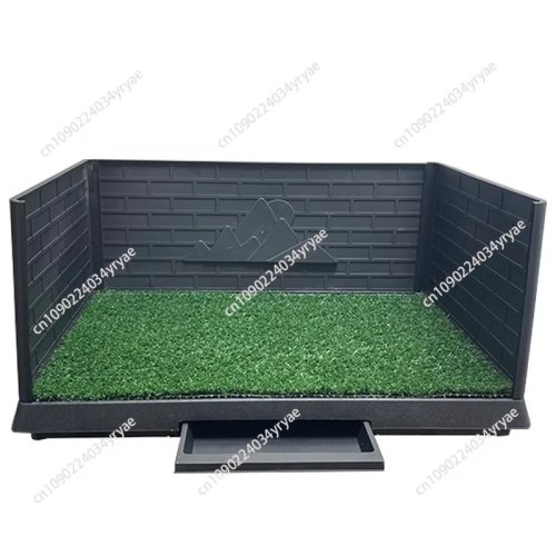 Dog Training Potty — Artificial Grass Lawn Patch, Washable Reusable Indoor Dog Toilet for Pee & Poop