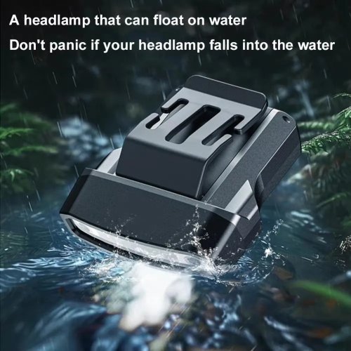 Wiederaufladbare Clip-LED für Mütze – Ultraleichte Stirnlampe mit Bewegungsmelder, langer Laufzeit und starker Leuchtkraft, ideal zum Angeln