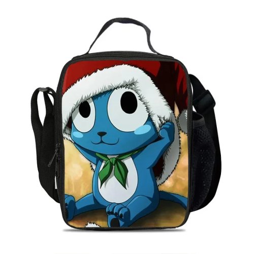 Bolsa térmica FAIRY TAIL para almuerzo — diseño anime para estudiantes y niños, ligera, tamaños pequeño y grande, multiusos