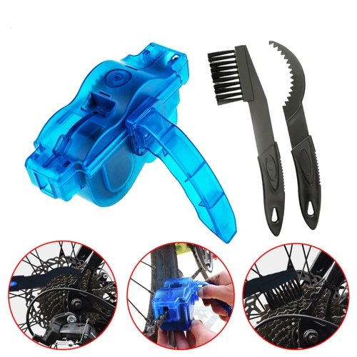 Bike Chain Cleaner – 3D Chain Brush Cleaning Tool Set for MTB, Chain Wash & Maintenance