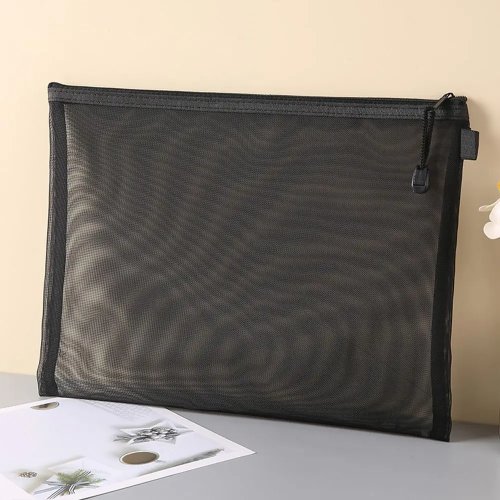 Bolsa grande para maquilhagem e documentos — necessaire e pasta organizadora, grande capacidade, vários compartimentos