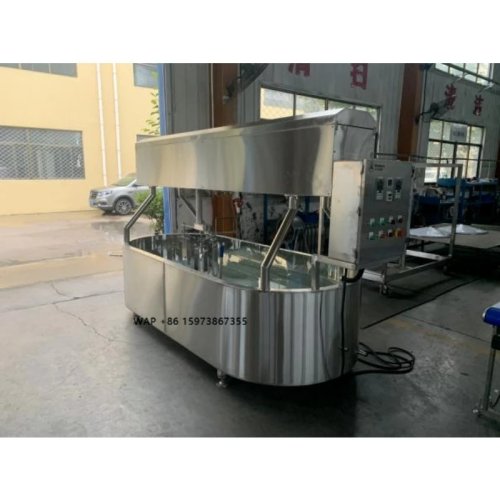 Máquina de procesamiento de queso de pequeña inversión - Línea de producción de queso mozzarella y cheddar con prensa