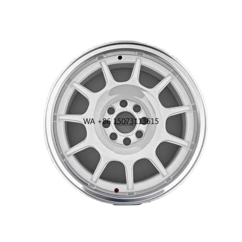 Mâm hợp kim 15" 4x100 ET35 deep dish nhiều chấu 35 mm cho Honda và ô tô con, hàng mới