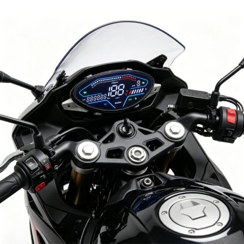 LCD digital speedometer for Biz 100 / C100 and similar bikes - R6FB
