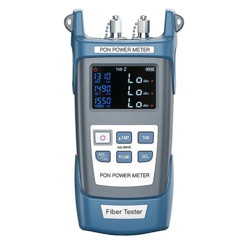 Портативний оптичний вимірювач потужності PON AUA-350A SC/APC 1310/1490/1550 нм для FTTx/ONT/OLT — тестер волоконно-оптичних кабелів