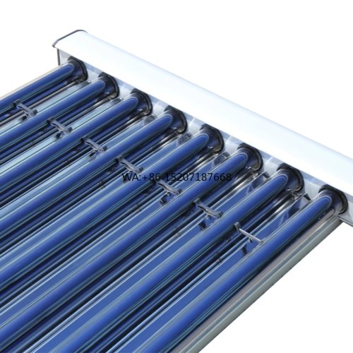 Colector solar plano presurizado 2024 — Calentador de agua solar sin tanque y calefactor para habitación