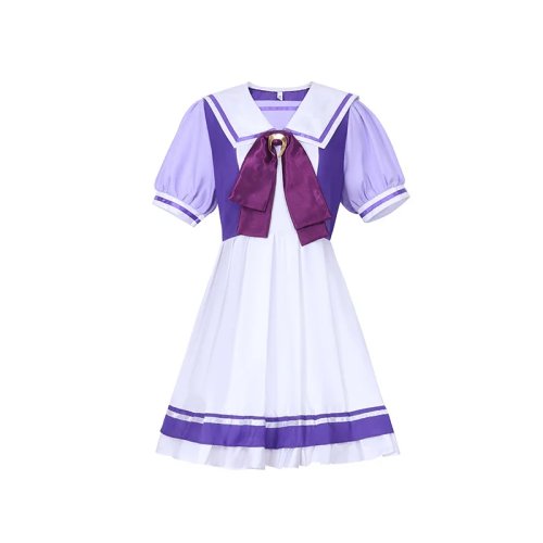 Uma Musume (Pretty Derby) cosplayjurk — schooluniform met zeemanskraag, animekostuum
