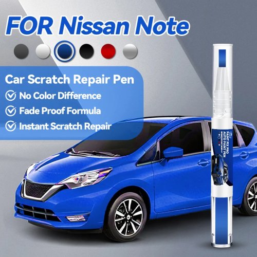 Touch-up Paint Pen for Nissan Versa Note — Scratch Repair Pen, DIY Auto Paint Repair (Black/White/Gray)