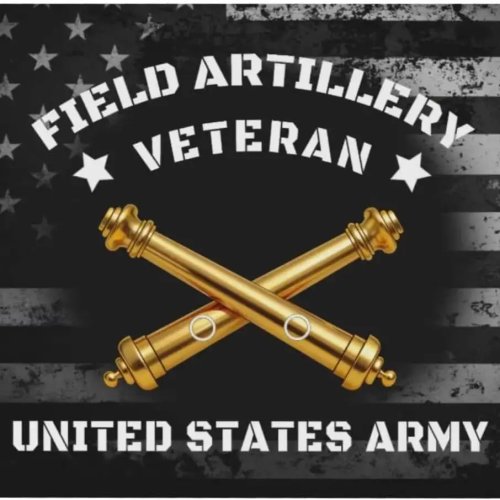 US Field Veteran Vintage Blechschild 12×8 Zoll – Wanddeko für Zuhause, Bar oder Man Cave, einfach aufzuhängen