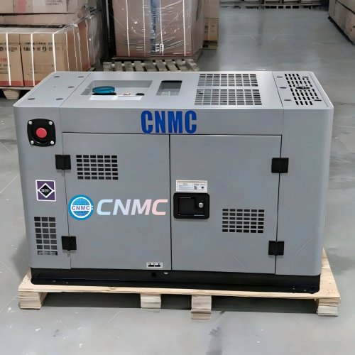 Generatore diesel silenziato 10/12/15/18/20 kW, 50/60 Hz, CE, insonorizzato e portatile su ruote - per casa e campeggio