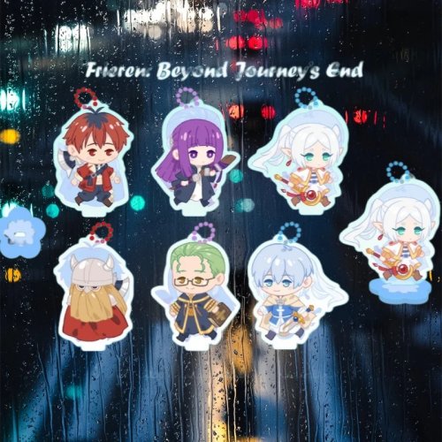 Акриловый брелок-подставка 2-в-1 6см - Персонаж аниме Frieren: Beyond Journey's End