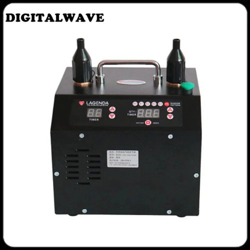 Inflador de Globos Lagenda Doble Voltaje 110V/220V Boquilla Doble Temporizador Contador Inflado Rápido Decoración Fiestas Enchufe US/EU