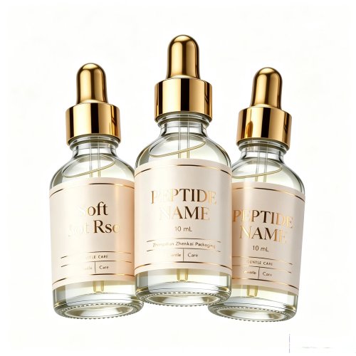 Custom Waterproof Vinyl Labels for Beauty Supplement Vials and Boxes
