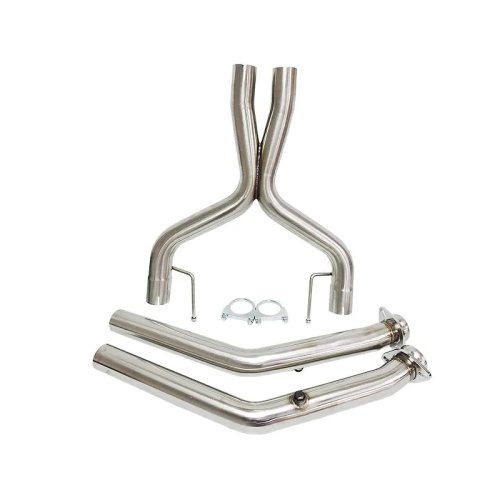 Kit échappement cat-back avec X-pipe Ø 2,5" pour Ford Mustang 2005-2010 4.6L V8