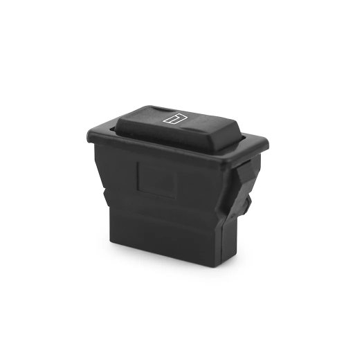 Przełącznik 12V 20A DPDT 5-pin do podnośnika szyb i zamka drzwi, czarny plastik (zamiennik)