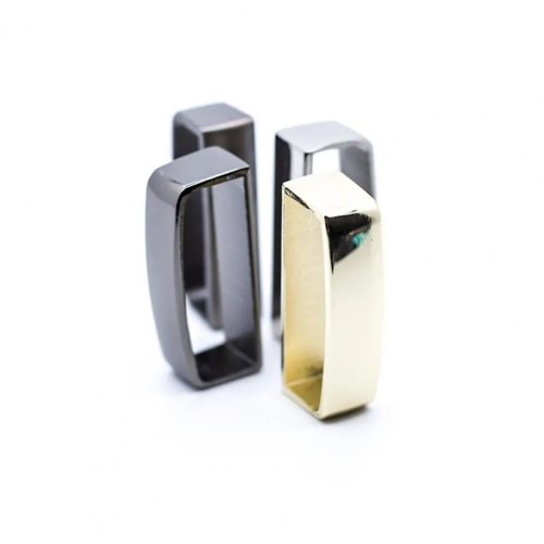 Uniwersalna metalowa klamra D z zatrzaskiem – zamiennik do paska/ramienia torby 35/40 mm, do skóry ekologicznej