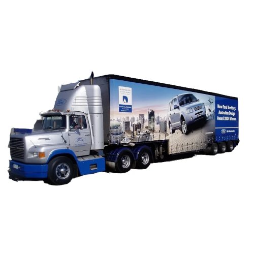 Terpal PVC Berlapis Cetak Kustom untuk Truk - Anti Air Berat Tenunan Polos Anti-UV Tahan Lama
