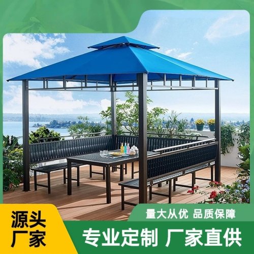 เต็นท์ Gazebo กลางแจ้ง 4 ขา - หลังคา/เต็นท์พับสำหรับสวน แผงลอย และโฆษณา