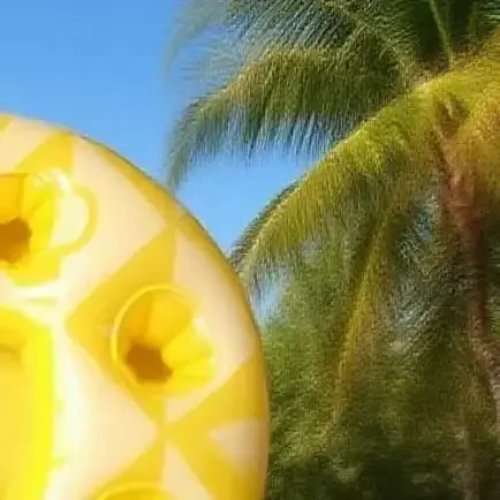Giá Đỡ Đồ Uống Nổi Bơm Hơi Hình Quả Dứa – Khay Ly và Thùng Đá cho Tiệc Hồ Bơi