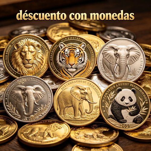 Moeda comemorativa personalizada com animais 3D (leão, tigre, elefante, dragão, panda) — moeda metálica de coleção