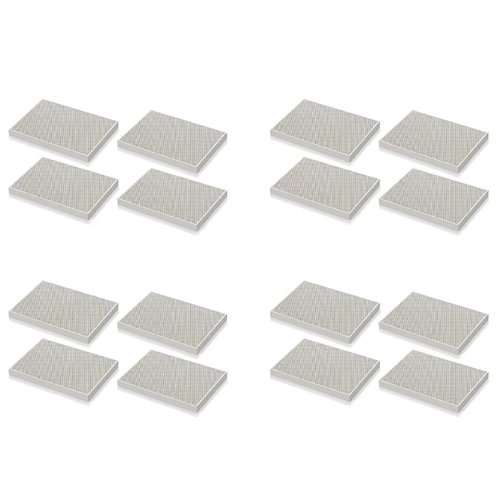 Kit de 16 Bloques de Soldadura de Panal de Cerámica para Joyería y Herramientas de Fusion Casting