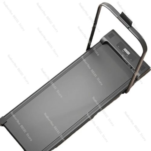 Mini folding treadmill with remote control — compact home walking machine