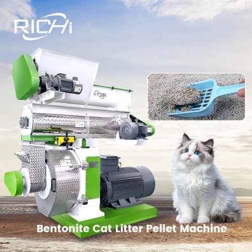 Machine voor productie van bentoniet kattenbakvulling (granulaten) – Aanpasbare productielijn voor kattengrit