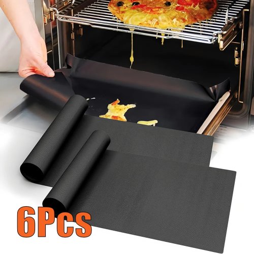 Tappetino forno/griglia antiaderente riutilizzabile — resistente al calore per tostapane e friggitrice ad aria