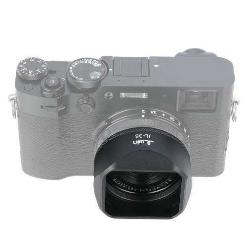 FOTGA 금속 MC-UV 렌즈 후드 어댑터 링, Fujifilm X100 시리즈 호환 (X100, X100V, X100F, X100T, X100S)