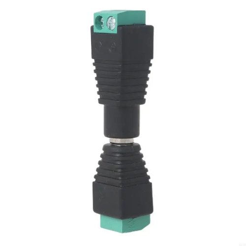 5.5×2.1mm DC Power Connector Set (Male & Female) for CCTV Security Cameras