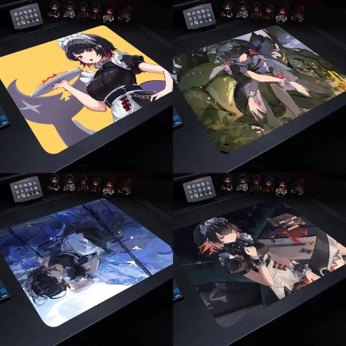 Lót chuột Ellen Joe Zenless Zone Zero 22×18 cm, cao su chống trượt, pad bàn cho game và văn phòng
