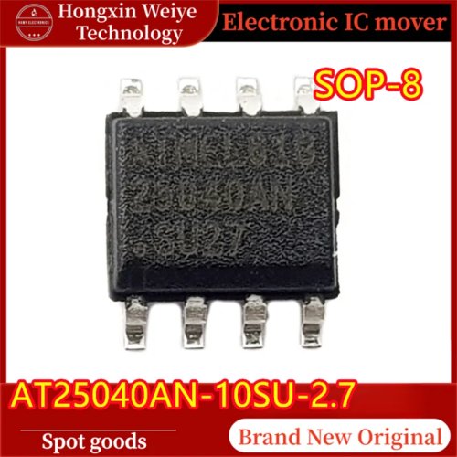 Мікросхема пам'яті EEPROM AT25040AN-10SU-2.7 SOP-8 SPI - Оригінал Нова Швидка доставка