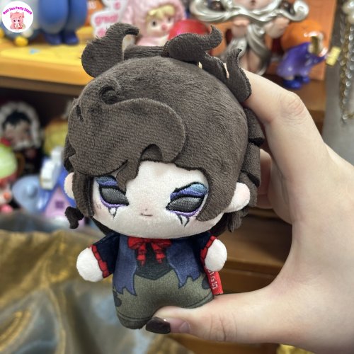 Chaveiro de peluche Identity V Hunter Opera Singer - Boneca de algodão 10cm pingente anime