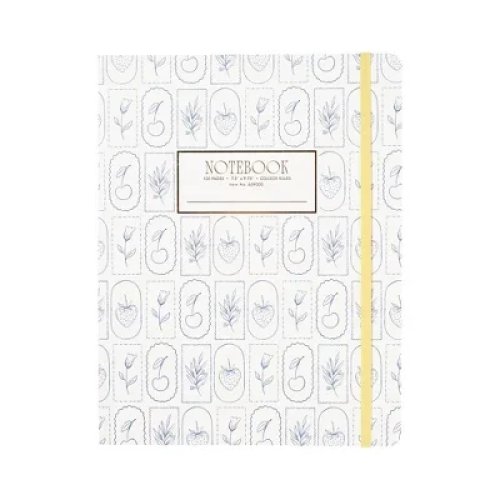 دفتر تركيب مسطر College مقاس 7.5"×9.75" أزرق ليمونشيلو