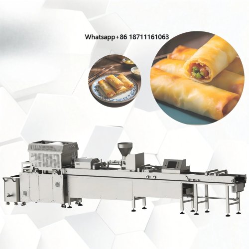 W pełni automatyczna linia produkcyjna do lumpia / sajgonek — Przemysłowa maszyna do sajgonek