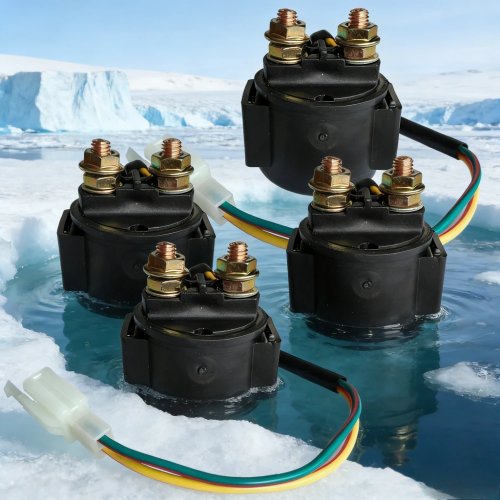Relé de arranque solenoide 1/4 peças para moto 150cc compatível com RS150 RS150R MODENAS KRISS110 CT110 ACE115 GT128 KRISTAR KRISS FL