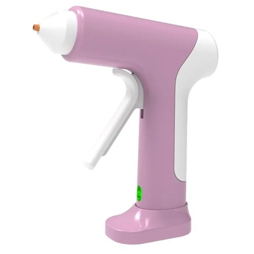 Cordless Hot Glue Gun, USB Rechargeable, 2000mAh Battery with Indicator, Auto-Off, 7mm Glue Sticks, for DIY Crafts & Home Repair