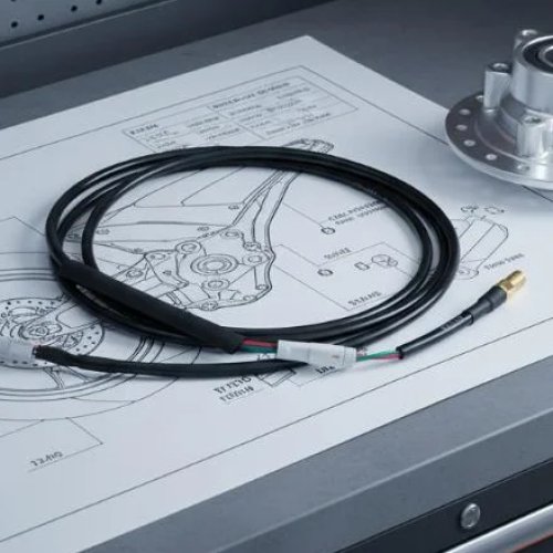 كابل حساس السرعة للدراجة النارية لِـ EXC/EXCF/XCW 02-26 و FE/TE GASGAS EC/ECF 125-500 - لعداد السرعة الرقمي