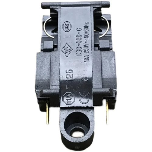 電気ケトル（サーモスタット・蒸気スイッチ付）自動電源オフ KSD-368-C 13A 250V