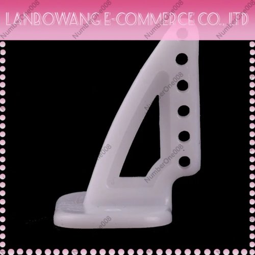 Cuerno de control triangular grande de 6 orificios con 2 tornillos para avión RC (DIY/FPV)