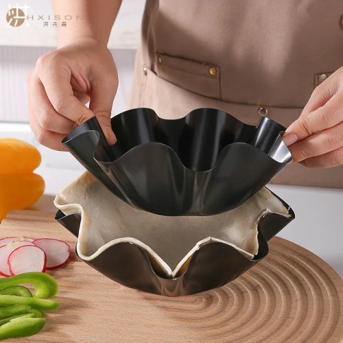Molde de silicona apto para horno y microondas — para tartas, magdalenas, pudin, gelatina, chocolate y helados; también apto para cocción al vapor