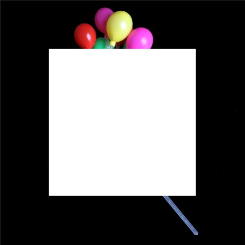 Ghirlanda di palloncini miniatura scala 1:12 multicolore per casa delle bambole - decorazione plastica per soggiorno