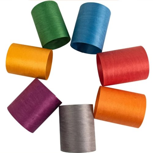 Chapas de madera de arce teñidas 0,5 mm – Láminas de chapa fina para bricolaje, instrumentos, muebles y revestimientos decorativos