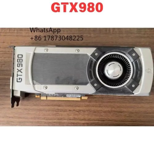 Card đồ họa NVIDIA GeForce GTX 980 đã qua sử dụng (ISVC200-DEMO-B) – phiên bản công khai/retail, có đèn LED, đã kiểm tra hoạt động tốt