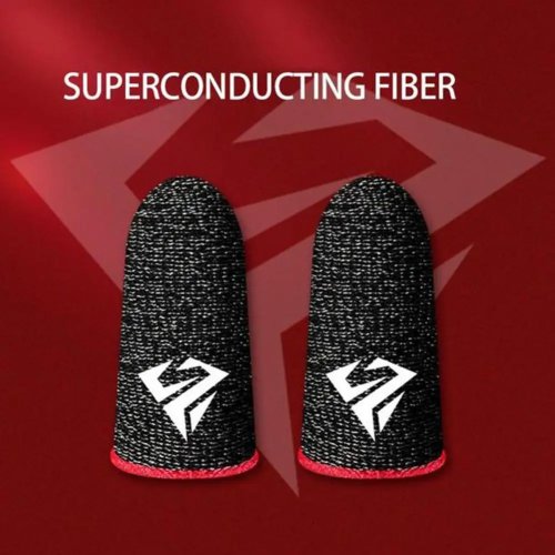 2 Buah Sarung Jari Gaming Esports Anti Keringat Anti Slip untuk PUBG - Pelindung Jari Layar Sentuh
