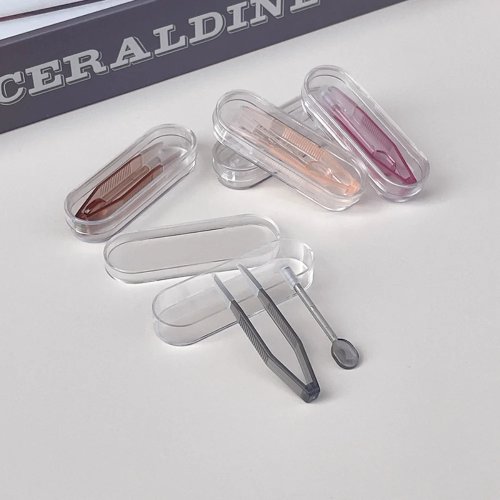 Pince et ventouse pour lentilles de contact – Outil multicolore pour poser et retirer les lentilles souples