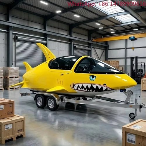 Luxe haai-onderzeeër waterscooter in Seabreacher-stijl met 197PK motor voor extreme watersporten